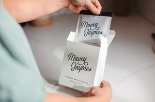 Soothing Bath Pouches // Mavey Jaymes
