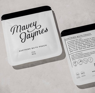 Soothing Bath Pouches // Mavey Jaymes