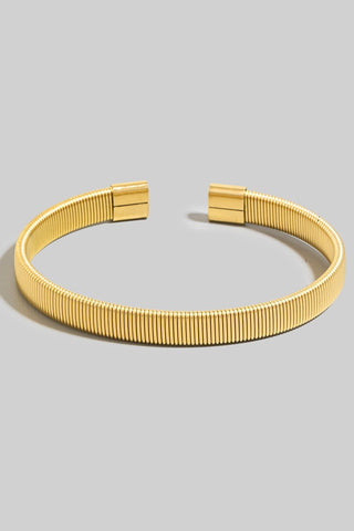 Stainless Steel Adjustable Cuff Bracelet