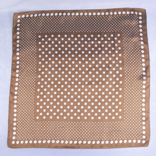 Polka Dot Square Scarf