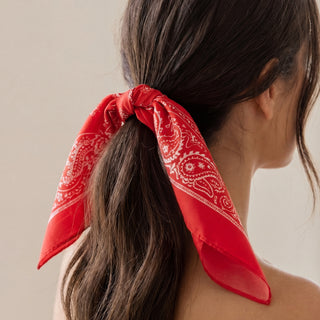 Patchwork Paisley Square Scarf