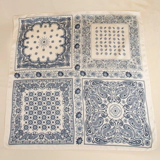 Patchwork Paisley Square Scarf