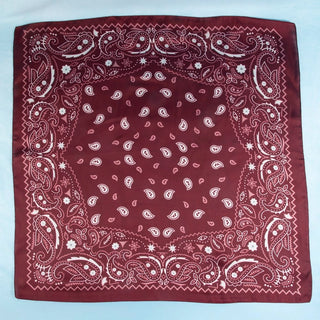 Everly Paisley Square Scarf