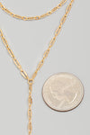 Dainty Layered Y Necklace Set NEW