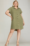 Celeste Dress in Olive +