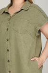 Celeste Dress in Olive +