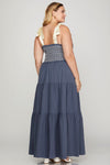 Turn Back Maxi Dress +