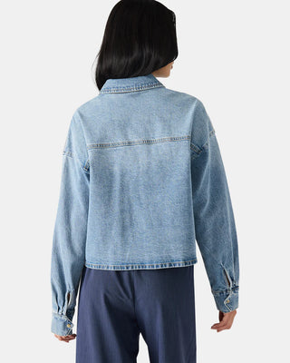 Rafi Denim Top // Steve Madden
