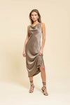 Morgan Dress in Taupe