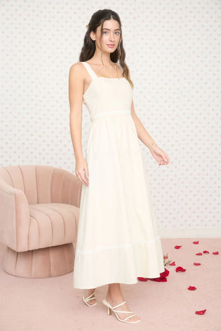 Nikki Dress in Ivory