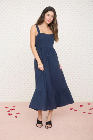Nikki Dress in Navy