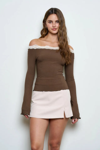 Cappuccino Cutie Top