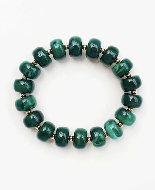 Rondelle Gold Bead Bracelet