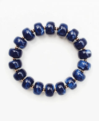 Rondelle Gold Bead Bracelet