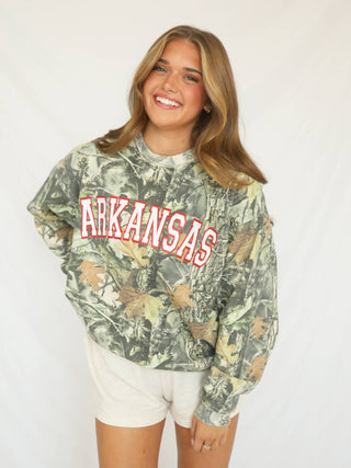 Arkansas Camo Sweatshirt // Charlie Southern