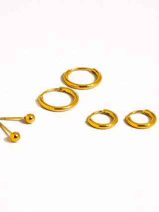 Brigitte Circle Earrings