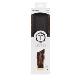 Detangler Hair Brush for Thick Hair in Tortoise
