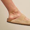 Herringbone Anklet in Gold // Brenda Grands