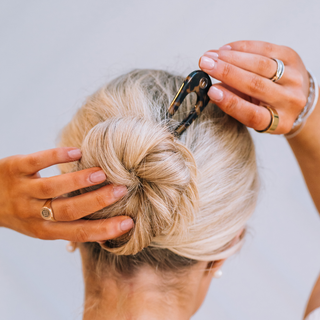 French Hair Pin in Tortoise