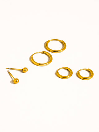 Brigitte Circle Earrings
