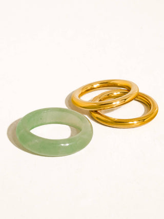 Moss Ring Set