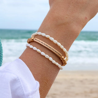 Accent Bracelet in Beach Pearl