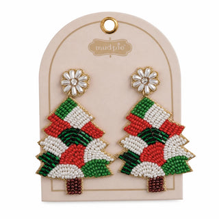 Holiday Beaded Earrings
