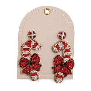 Holiday Beaded Earrings