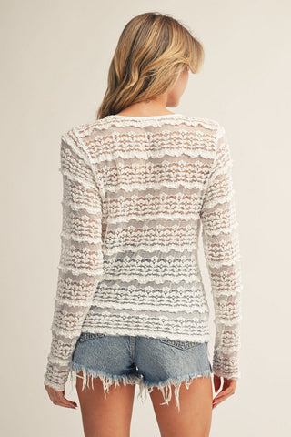 Lovely Lace Top - Luna Boutique