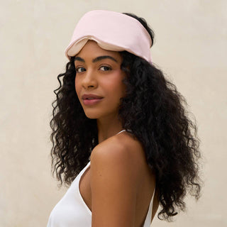 Contour Pillow Eye Mask in Blush // Kitsch