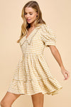 Know Better Gingham Dress