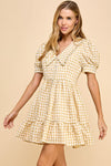 Know Better Gingham Dress