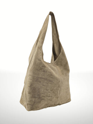 Luna Suede Leather Bag