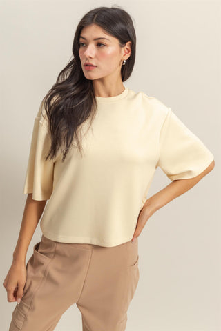Scuba Everyday Top In Alpaca