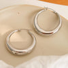 Galene 18K Gold Plated Classic Hoop Earring