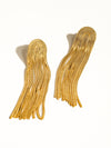 Clarissa Dressy Tassel Earring - 18K Gold Plated