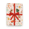 Roll of 3 Christmas Cookies Wrapping Sheets