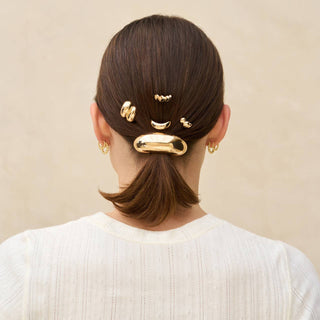 Gold Metal Pony Pins Set // Kitsch