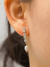 Anton Pearl Drop Earring - 18K Gold Plated