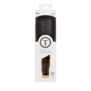 Boar Bristle Hair Brush in Tortoise