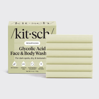 Glycolic Acid Exfoliating Face and Body Wash // Kitsch