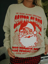 Santa Claus World Tour Sweatshirt // Friday + Saturday
