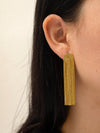 Clarissa Dressy Tassel Earring - 18K Gold Plated