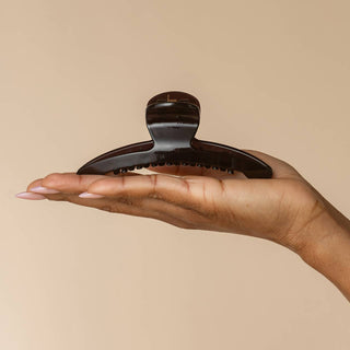 Large Arched Clip in Black