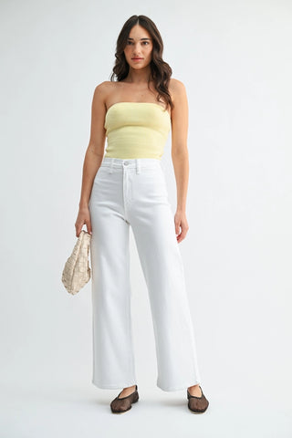 Zoe Trousers in White
