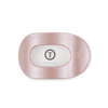 Round Flat Hair Clip | Medium | Pearly Pink