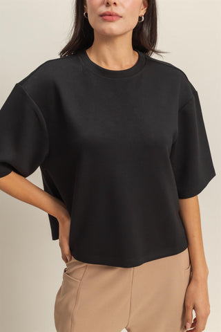 Scuba Everyday Top In Black
