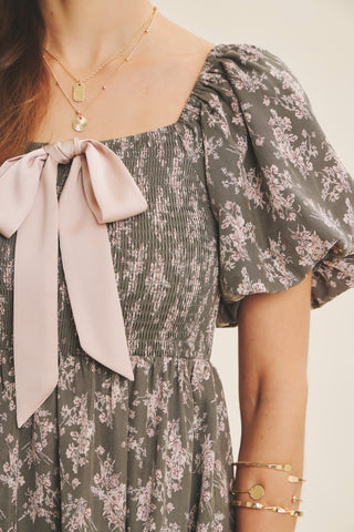 Elegant Floral Dress