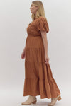 Carly Dress in Clay +