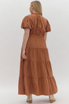 Carly Dress in Clay +